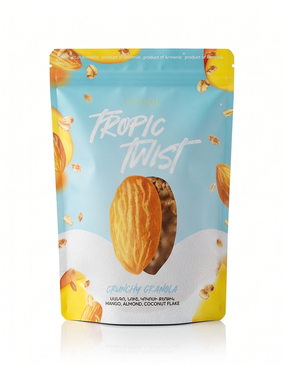 Ecool Tropic Twist Granola 300g
