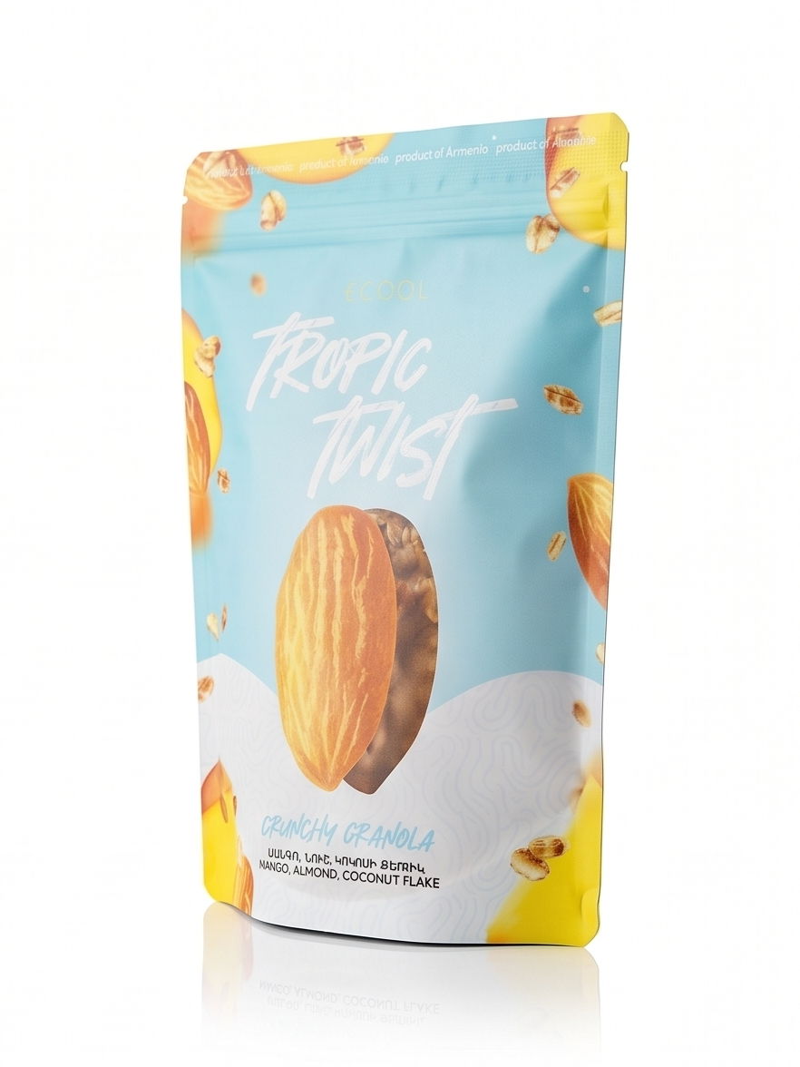 Ecool Tropic Twist Granola 300g