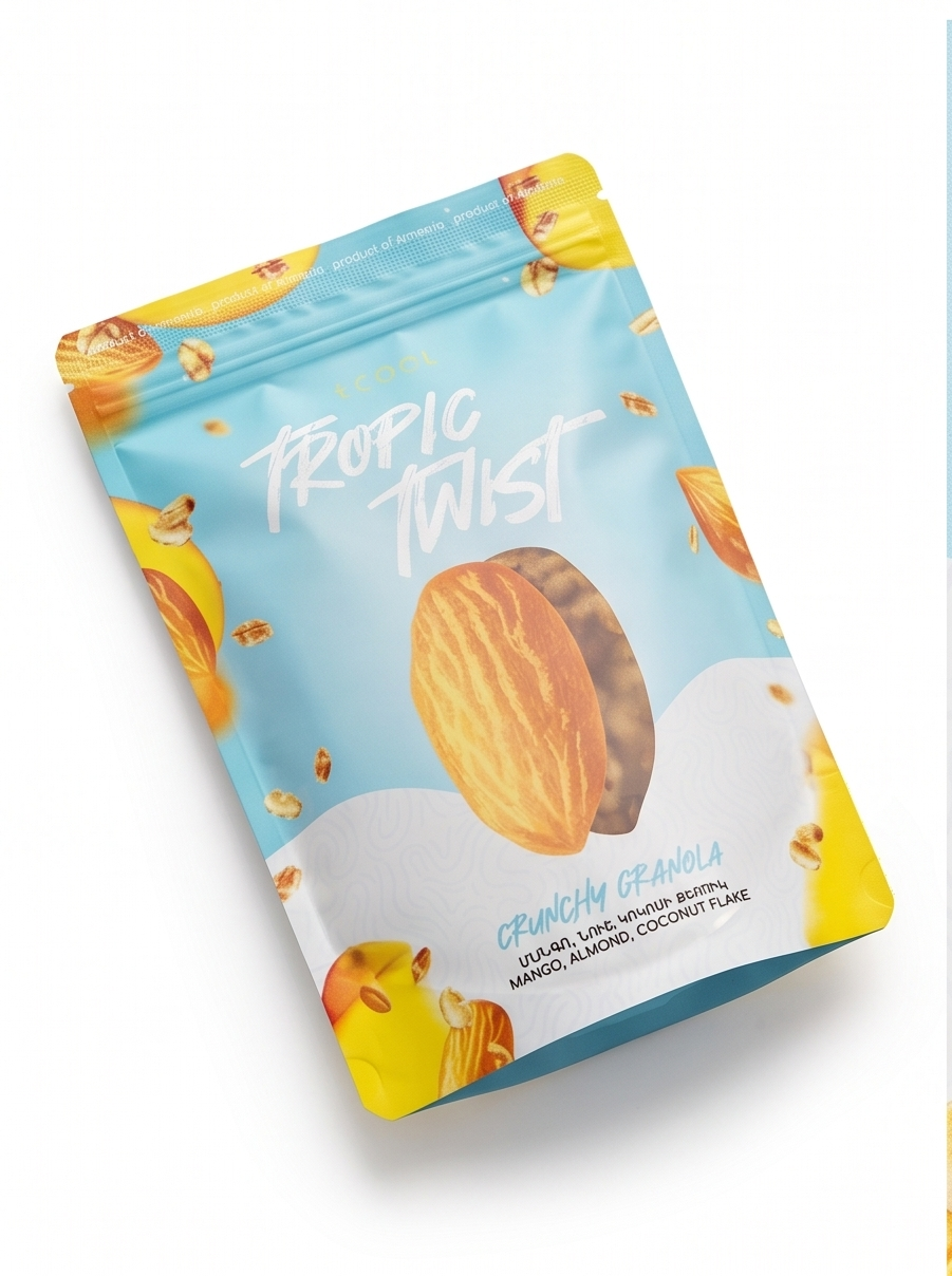 Ecool Tropic Twist Granola 300g