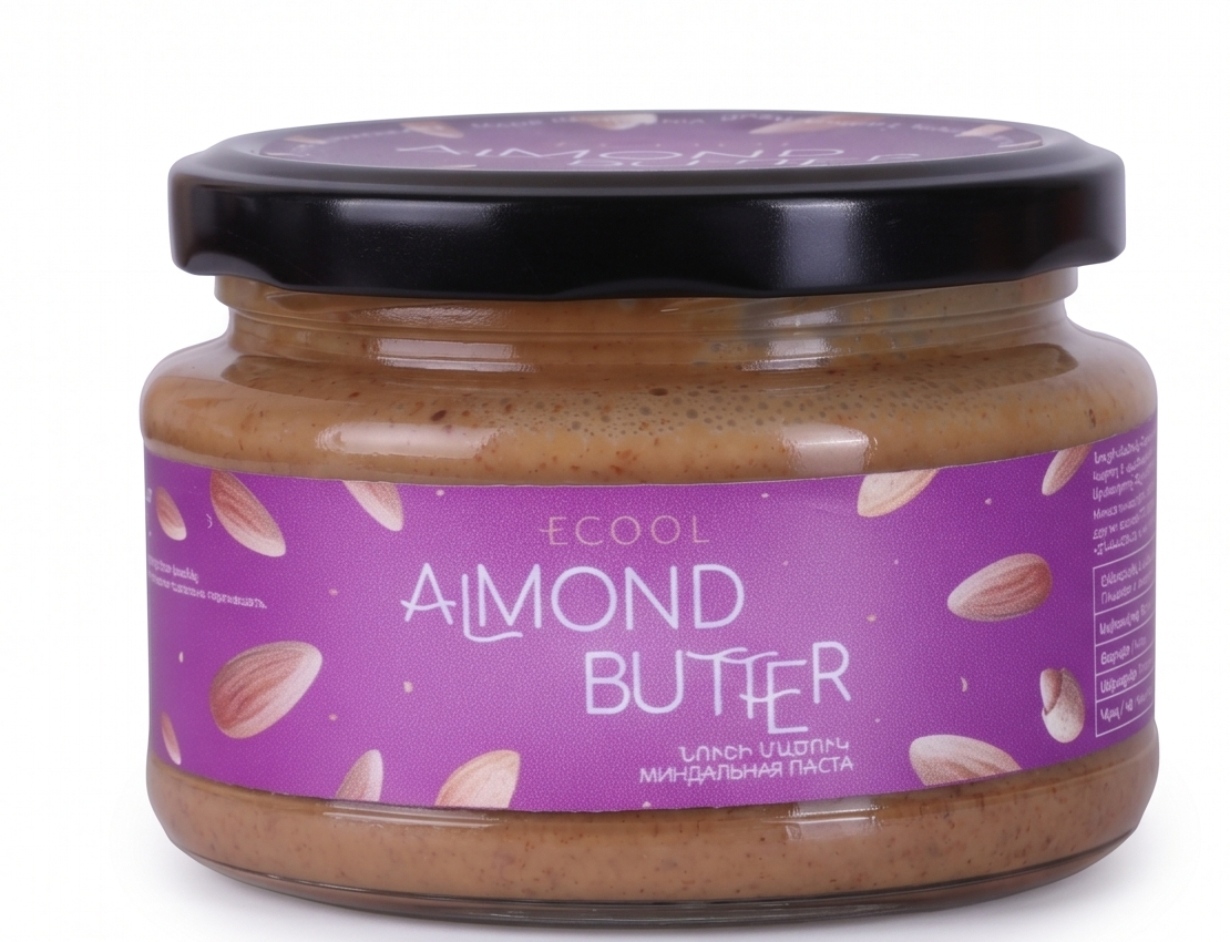 Ecool Almond Butter 100% 250g