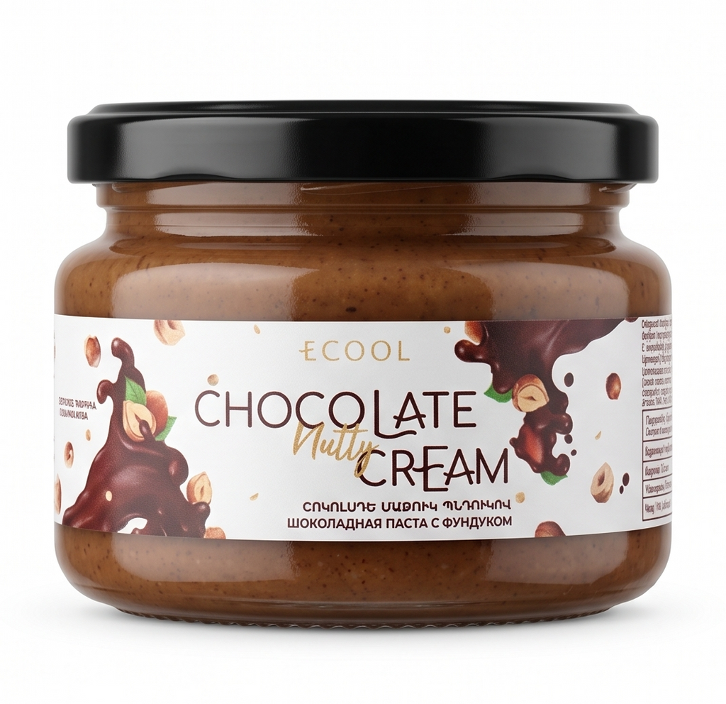Ecool Chocolate Nutty Cream 100% 250g