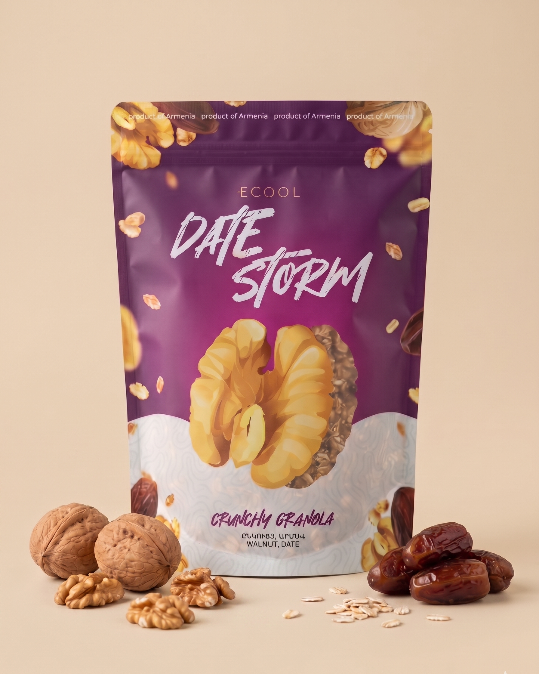 Ecool Date Storm Granola 300g