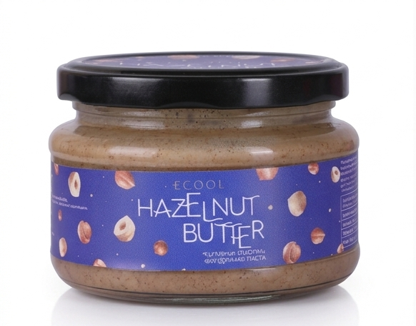 Ecool Hazelnut Butter 100% 250 g