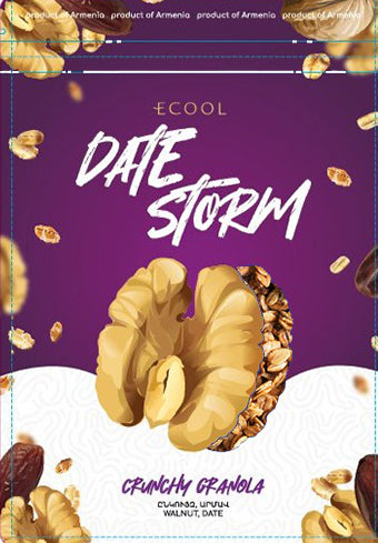 Ecool Date Storm Granola 300g