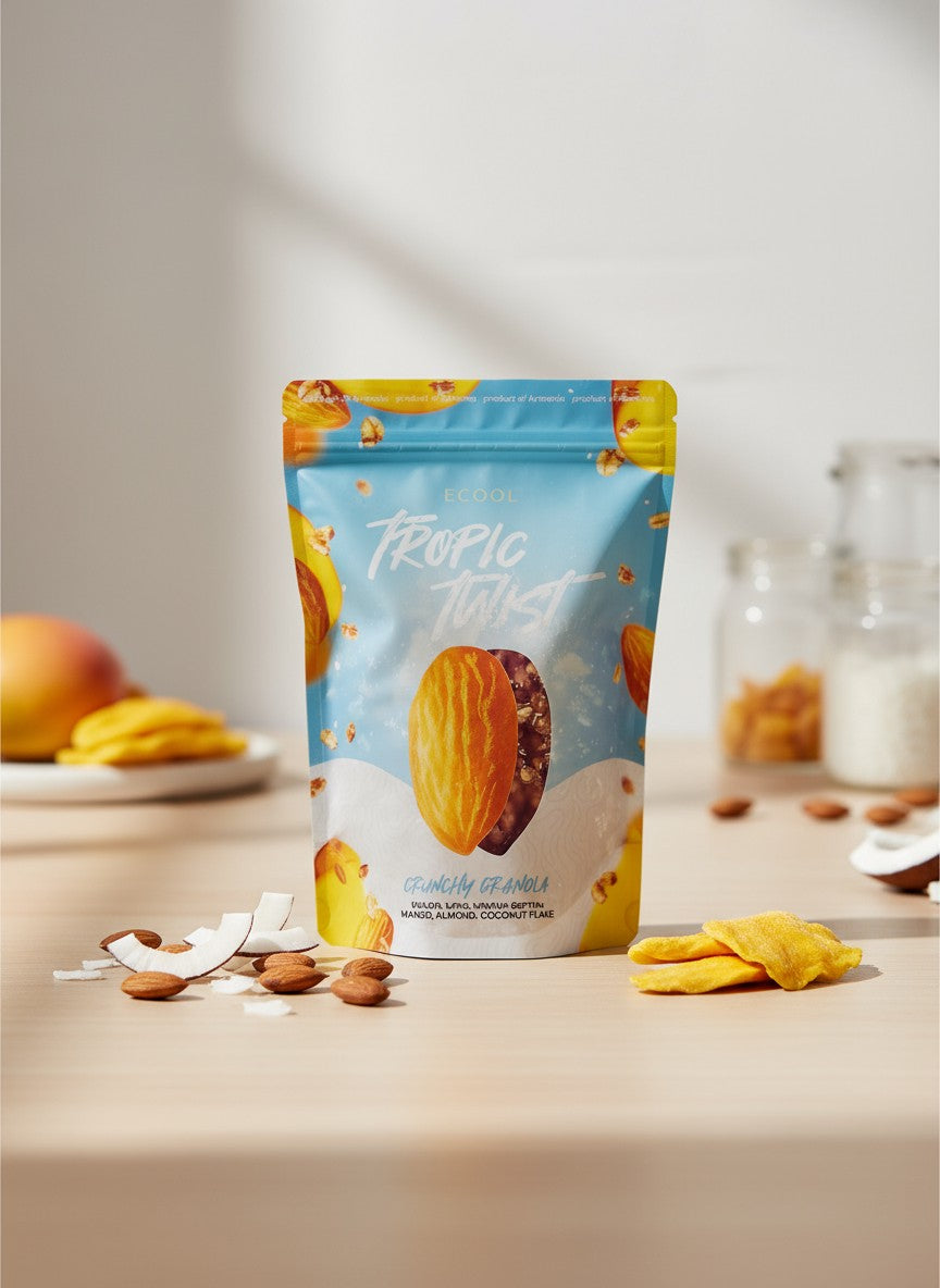 Ecool Tropic Twist Granola 300g