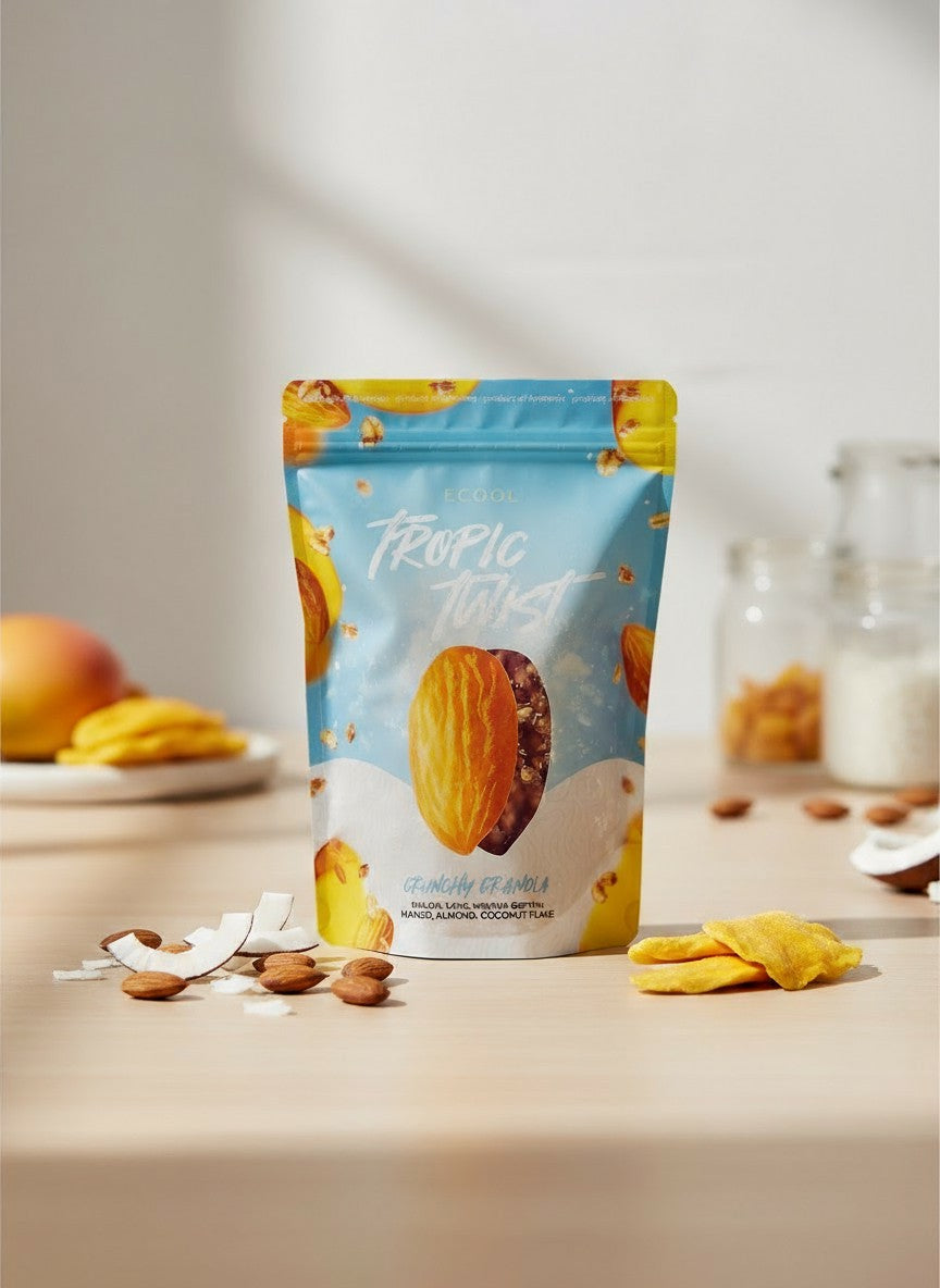 Ecool Tropic Twist Granola 300g