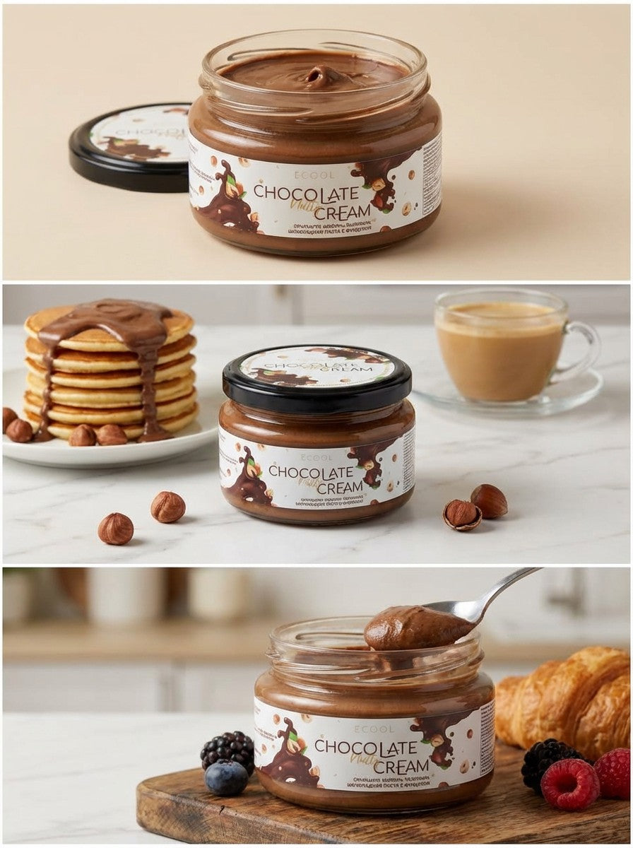 Ecool Chocolate Nutty Cream 100% 250g