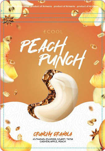 Ecool Peach Punch Granola 300g