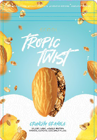 Ecool Tropic Twist Granola 300g
